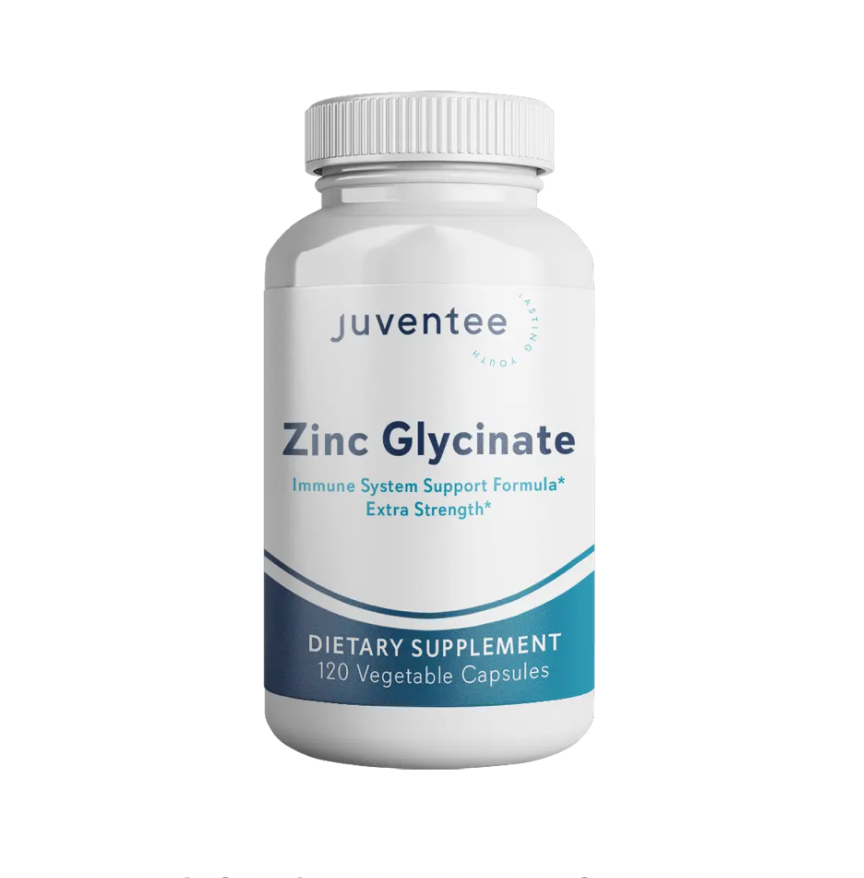 ZINC GLYCINATE, 120 VEGETABLE CAPSULES